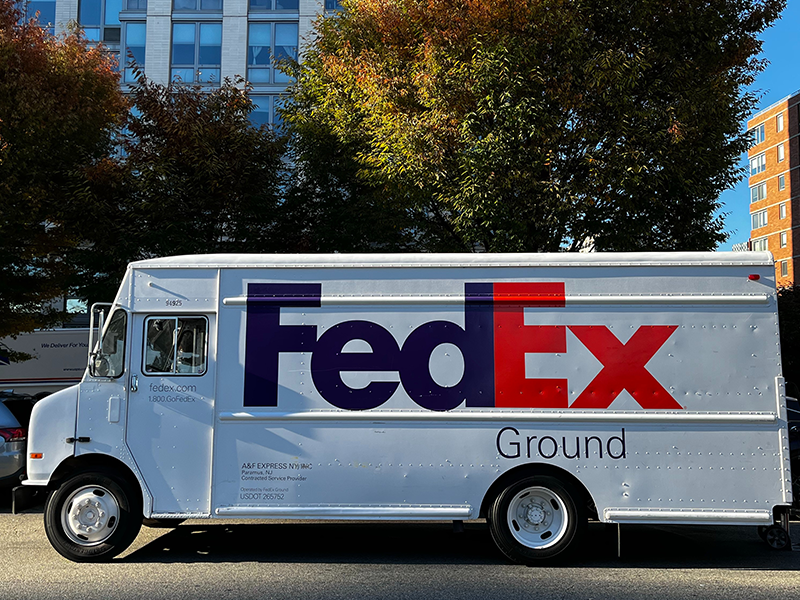 FedEx truck